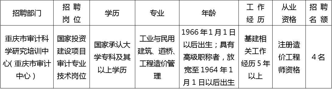 永川区审计局最新招聘公告详解